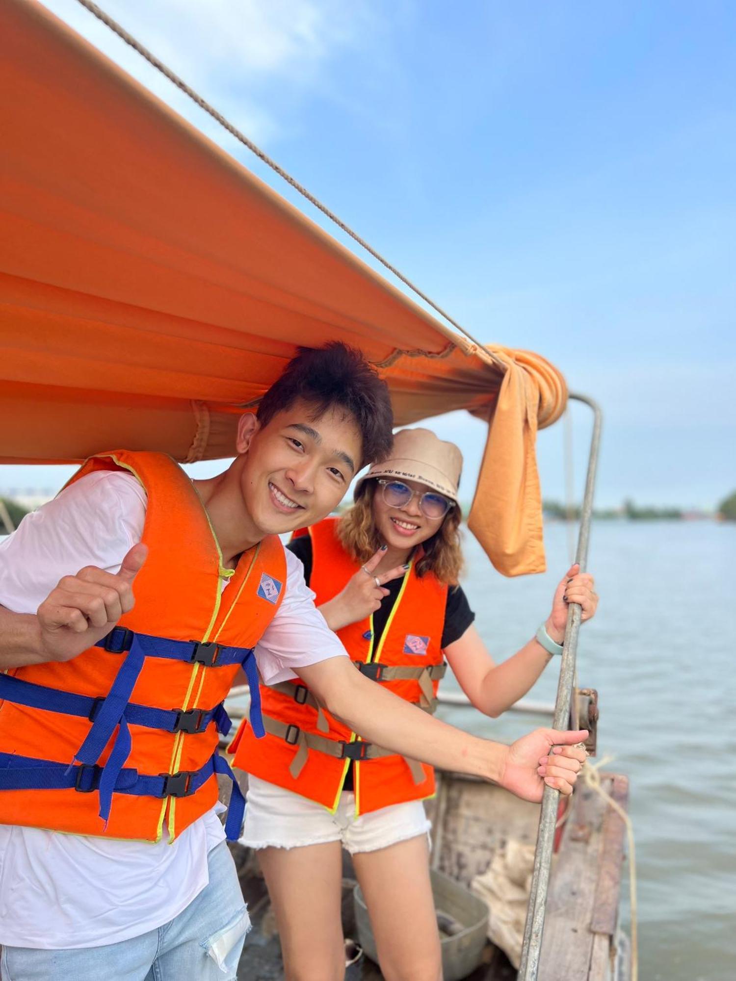 Hide Away Bungalows In Ben Tre City Luaran gambar