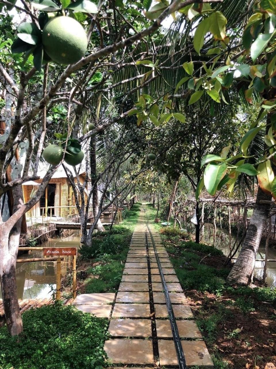 Hide Away Bungalows In Ben Tre City Luaran gambar