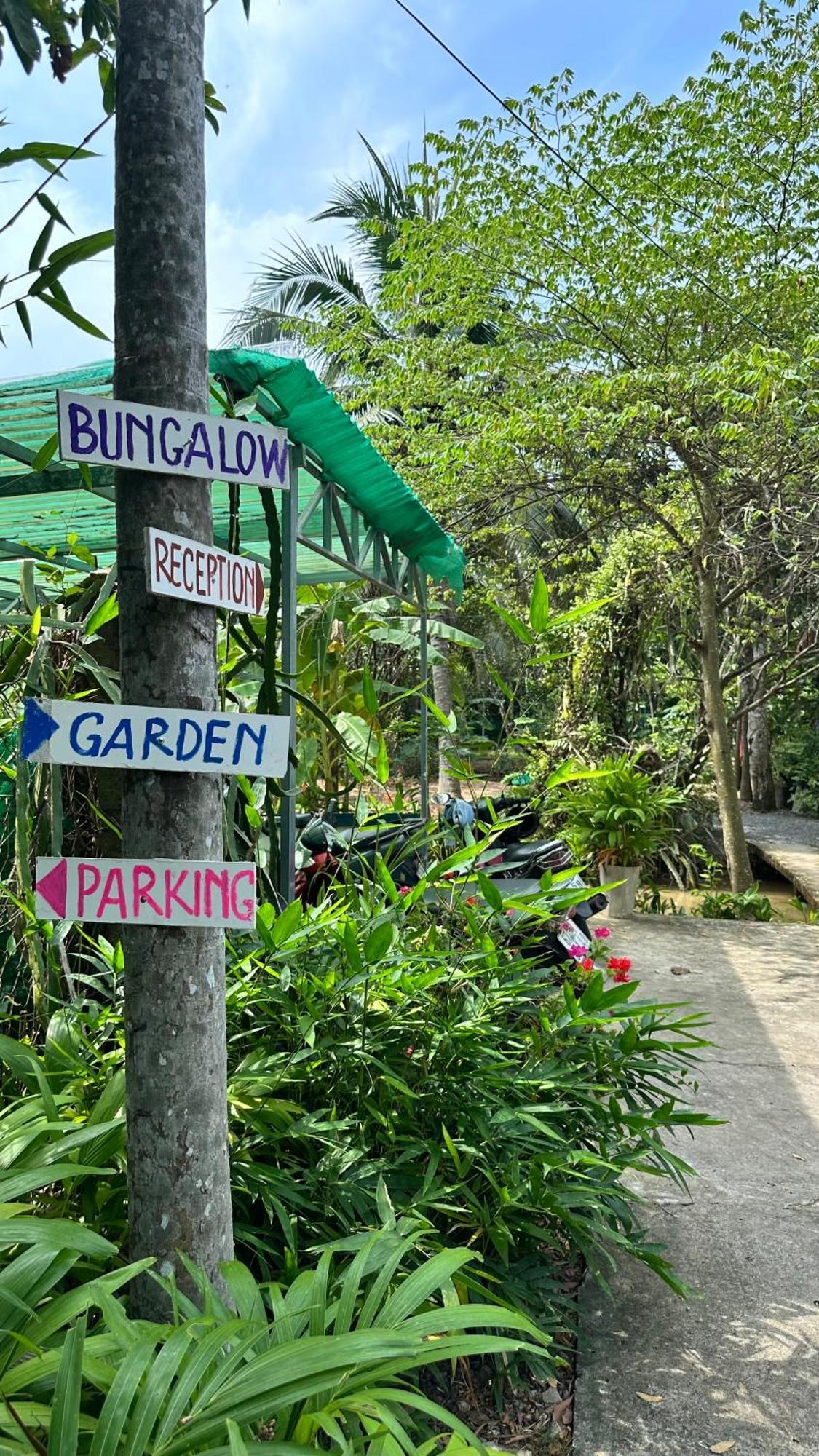 Hide Away Bungalows In Ben Tre City Luaran gambar