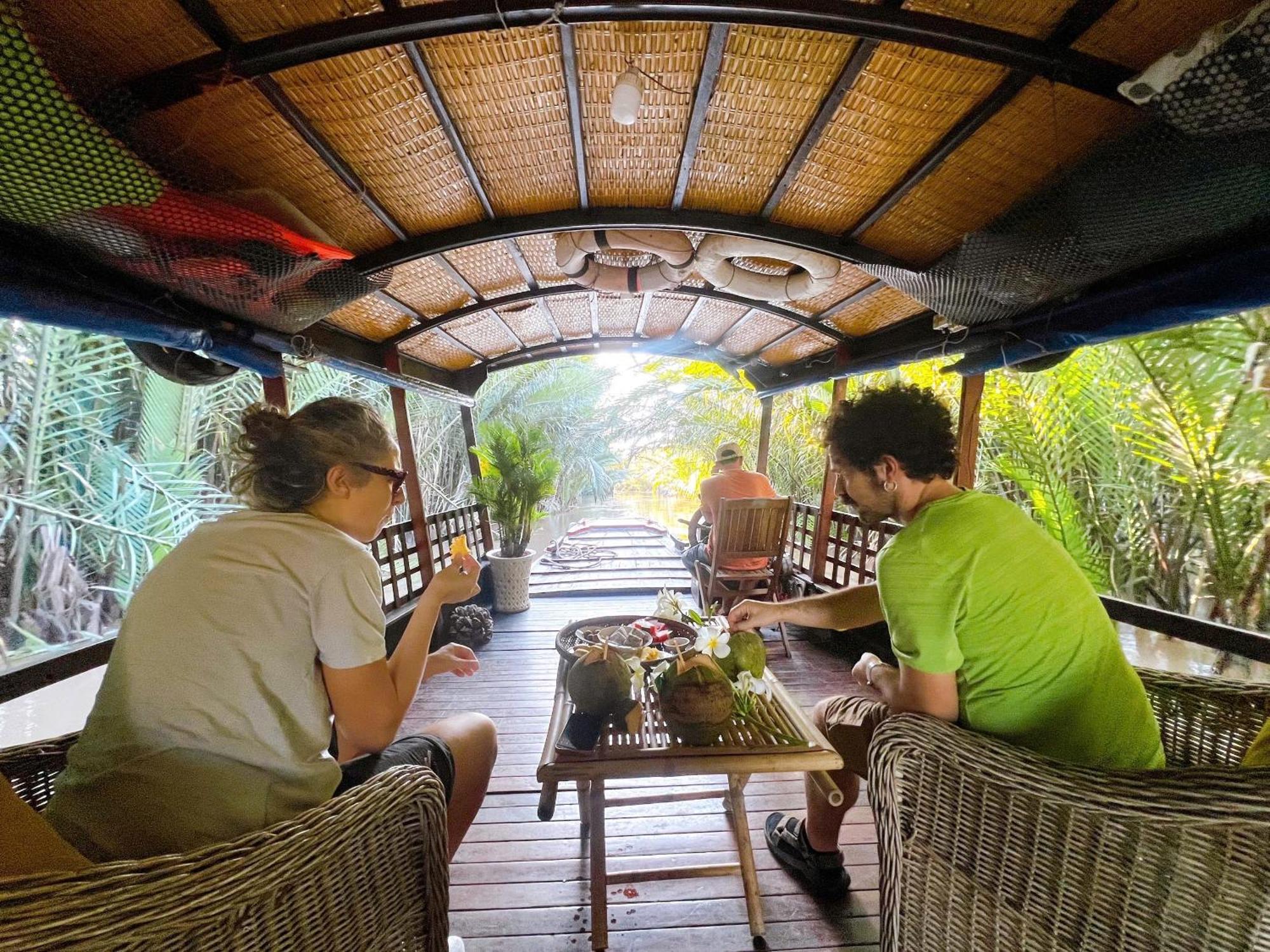 Hide Away Bungalows In Ben Tre City Luaran gambar